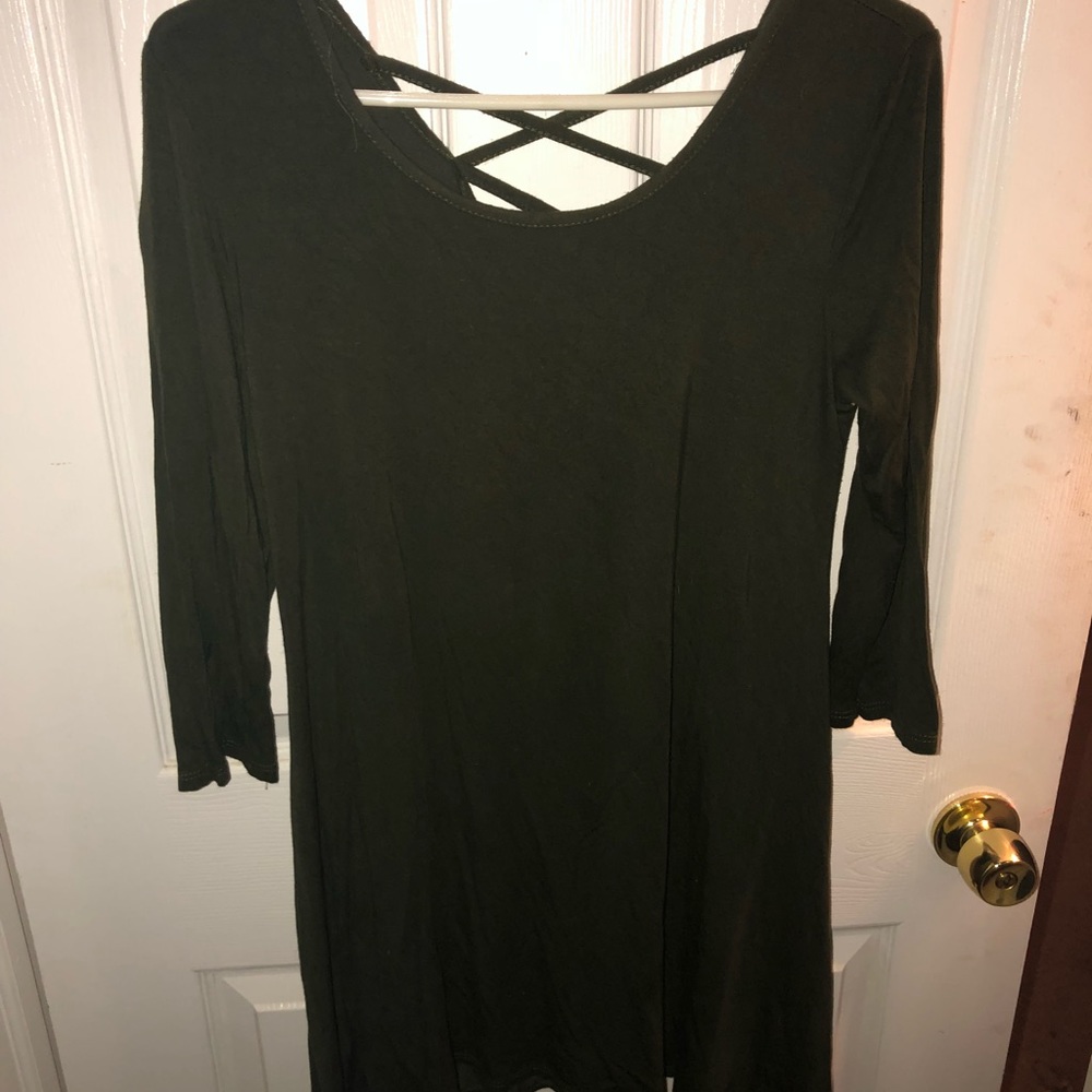 Green dress